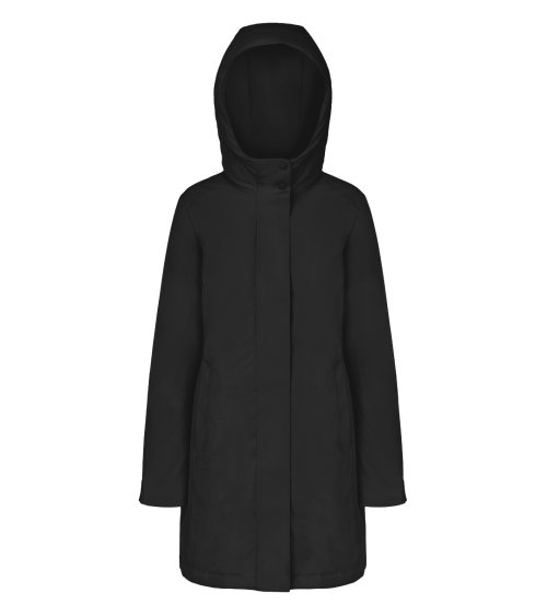 Geox long waterproof coat with hood