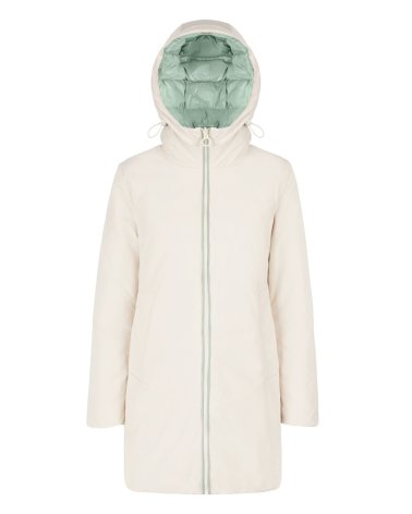 Geox cappotto con zip e cappuccio