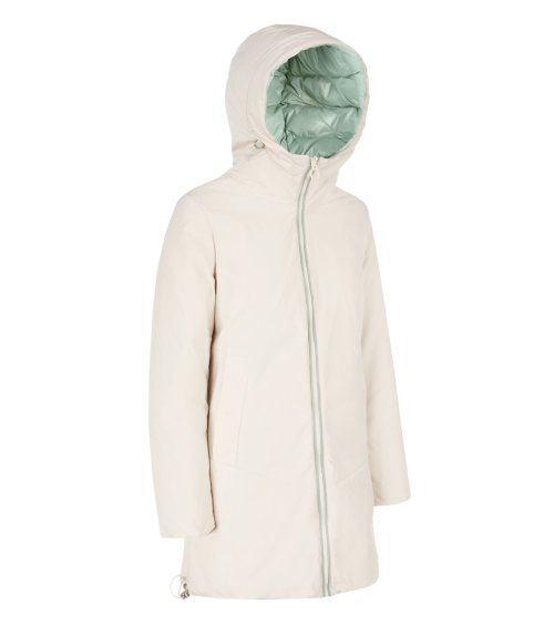 Geox cappotto con zip e cappuccio