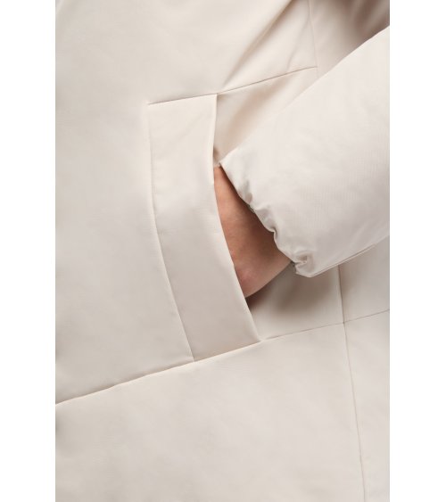 Geox cappotto con zip e cappuccio