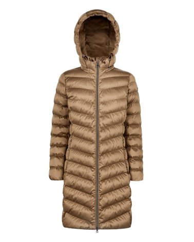 Geox manteau long avec zip et capuche