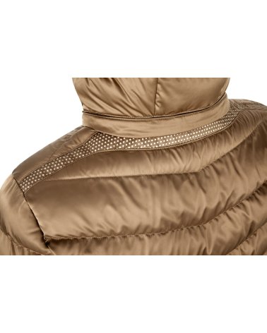 Geox cappotto lungo con zip e cappuccio
