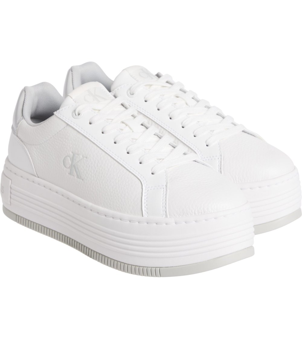 Calvin Klein hohe Sneakers aus Leder
