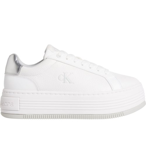Calvin Klein zapatillas altas de cuero