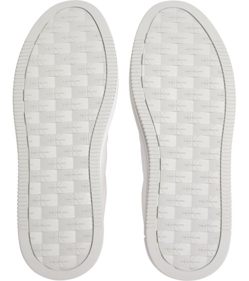 Calvin Klein zapatillas altas de cuero