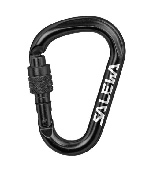 Salewa mosquetón HMS de metal con cierre manual