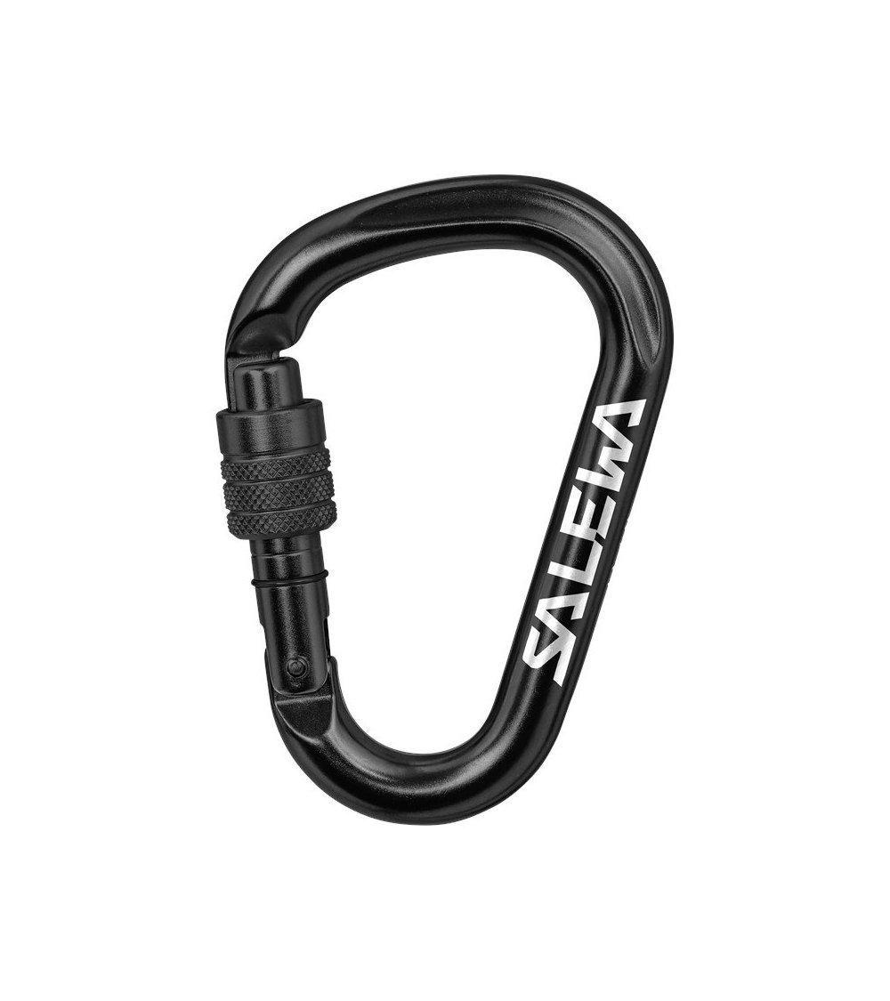 Salewa metal screw lock HMS carabiner