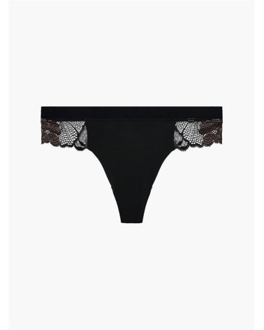 Tanga de encaje Calvin Klein