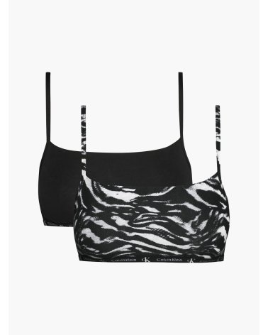 Calvin Klein bralette sans rembourrage 2 pièces