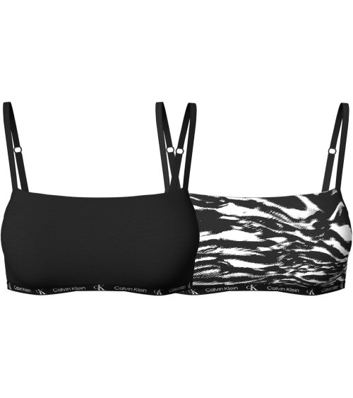 Calvin Klein unlined bralette 2 pieces