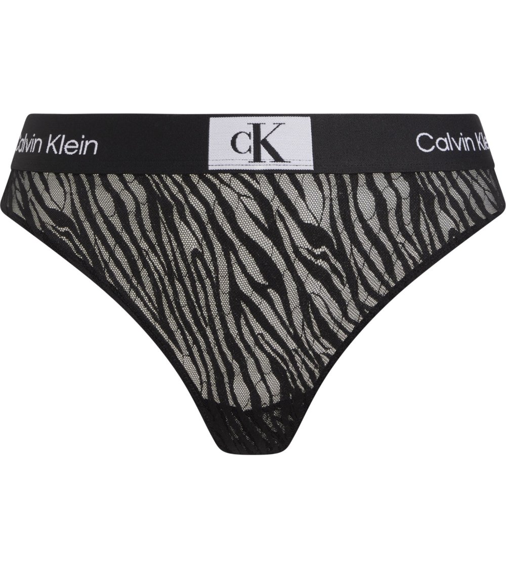 Calvin Klein slip malla con elástico con logo