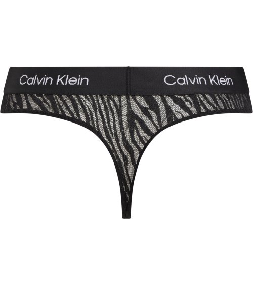 Calvin Klein slip malla con elástico con logo