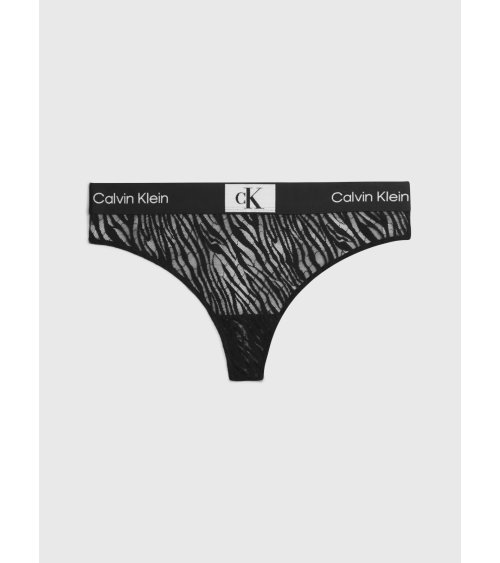 Calvin Klein slip malla con elástico con logo