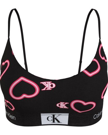 Calvin Klein bralette estampado corazones