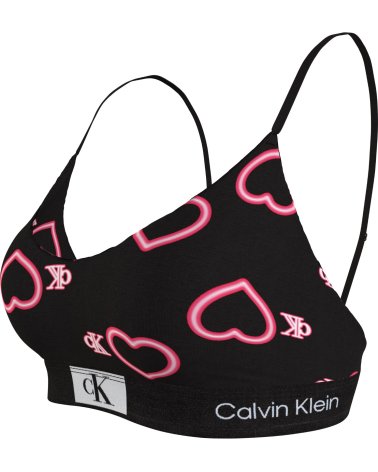 Calvin Klein heart print bralette