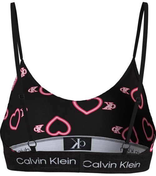 Calvin Klein bralette estampado corazones