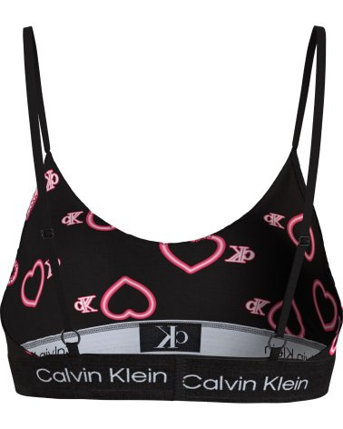 Calvin Klein bralette estampado corazones