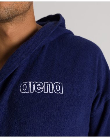 Arena Zeppelin Light accappatoio in spugna con cappuccio