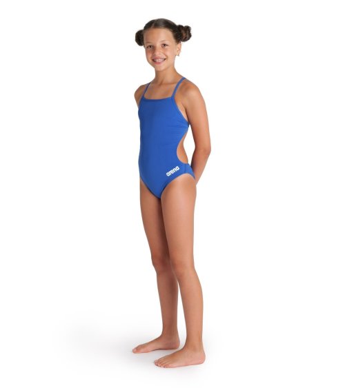 Arena Traje de Baño de Una Pieza para Niña Solid Challenge