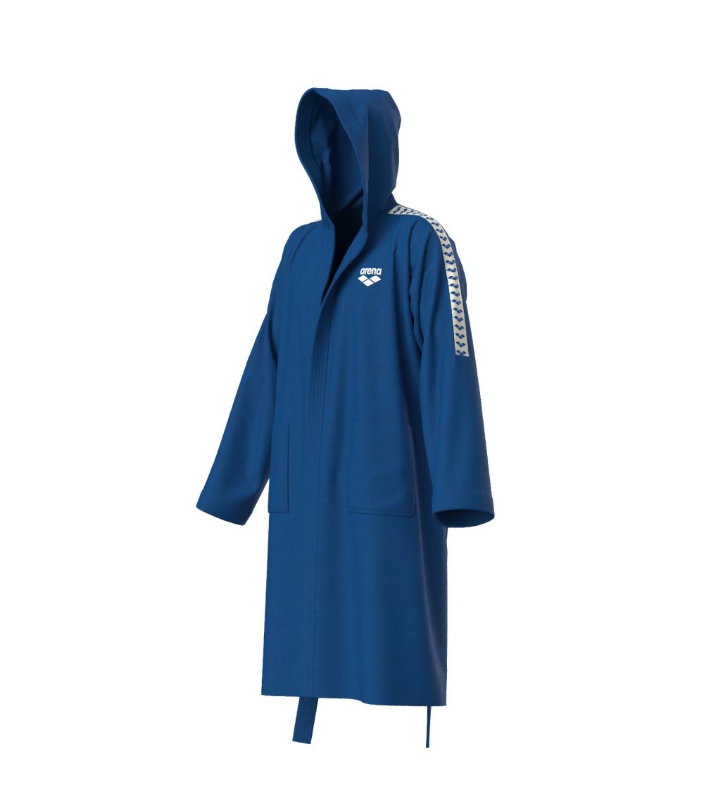 Arena Team Stripe Robe accappatoio con cappuccio
