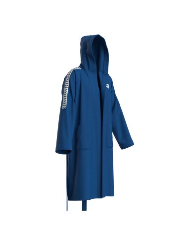 Arena Team Stripe Robe Bademantel mit Kapuze