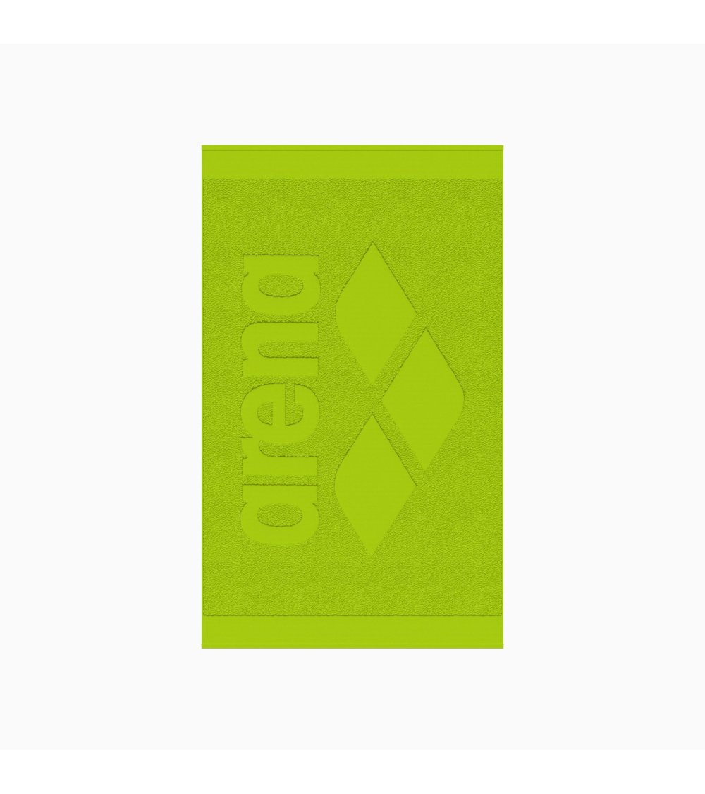 Serviette jacquard Arena avec logo en relief