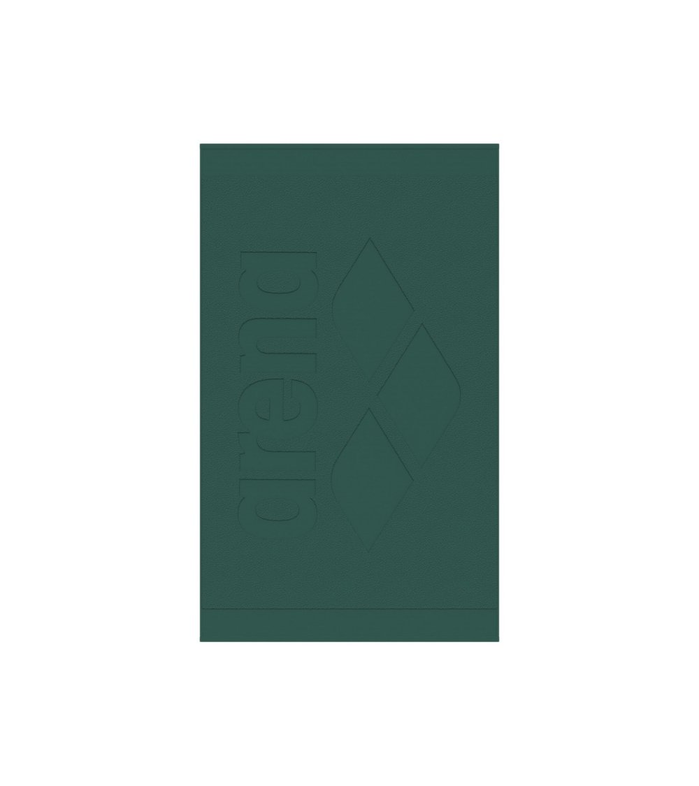 Arena asciugamano jacquard con logo in rilievo