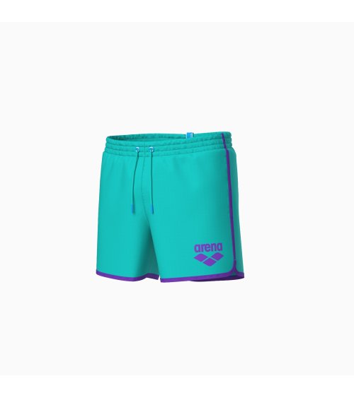 Arena costume mare con cordoncino e logo