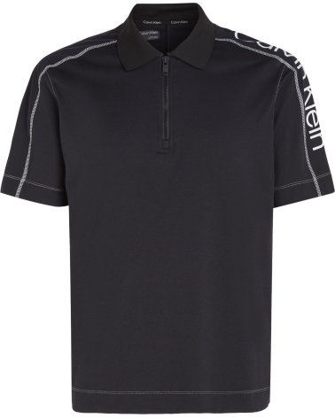 T-shirt polo Calvin Klein à manches courtes