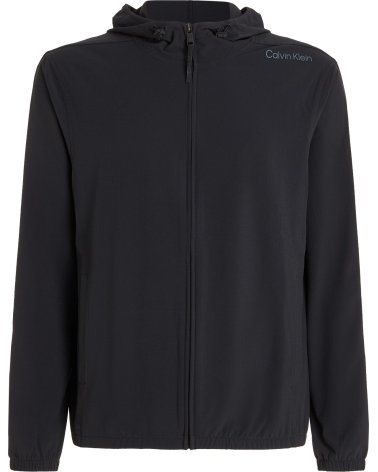 Calvin Klein abrigo ligero con cremallera y capucha
