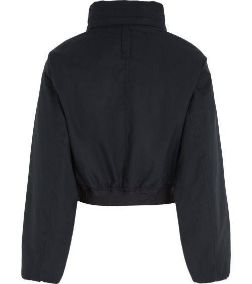 Calvin Klein manteau court avec col montant