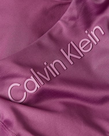 Calvin Klein sujetador deportivo con logo frontal