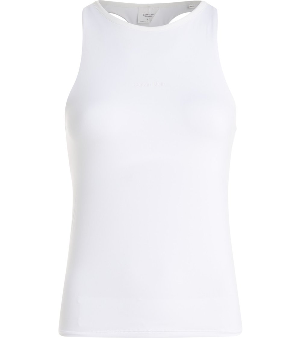 Camiseta sin mangas Calvin Klein con logo frontal