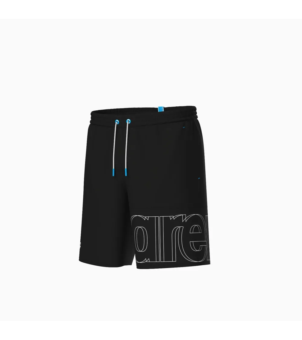 Arena bermudas de playa con logo