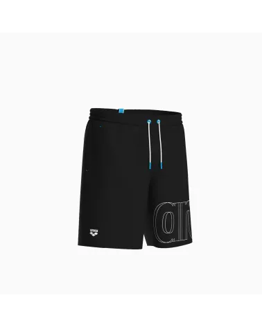 Arena bermudas de playa con logo