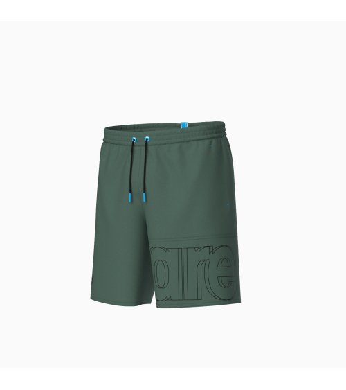 Arena bermudas de playa con logo
