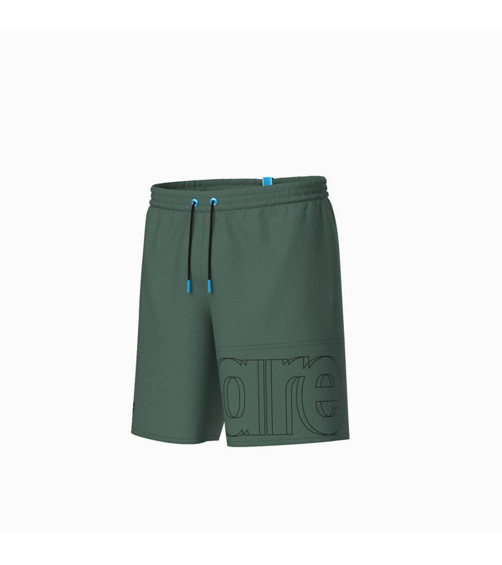 Arena bermudas de playa con logo
