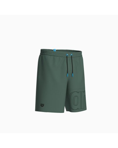 Arena bermudas de playa con logo