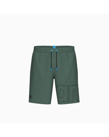 Arena bermudas de playa con logo