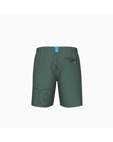 Arena bermudas de playa con logo