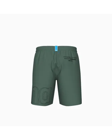 Arena bermudas de playa con logo