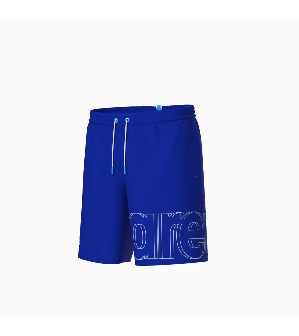 Arena bermudas de playa con logo