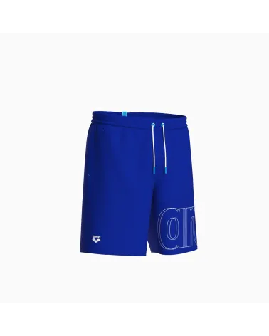 Arena bermudas de playa con logo