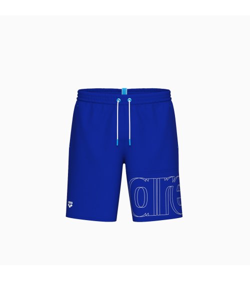 Arena bermudas de playa con logo