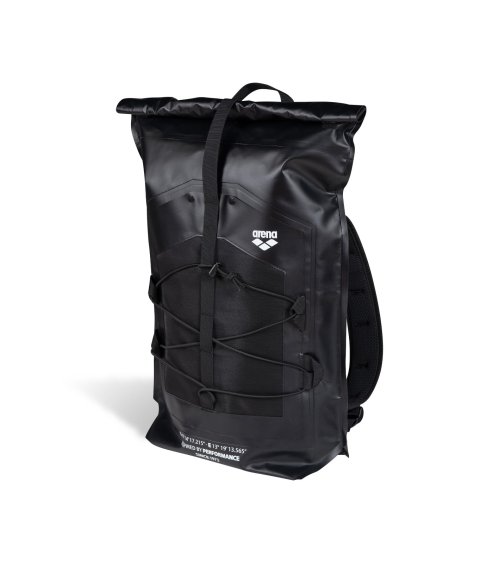 Arena zaino rolltop con tasca frontale elastica