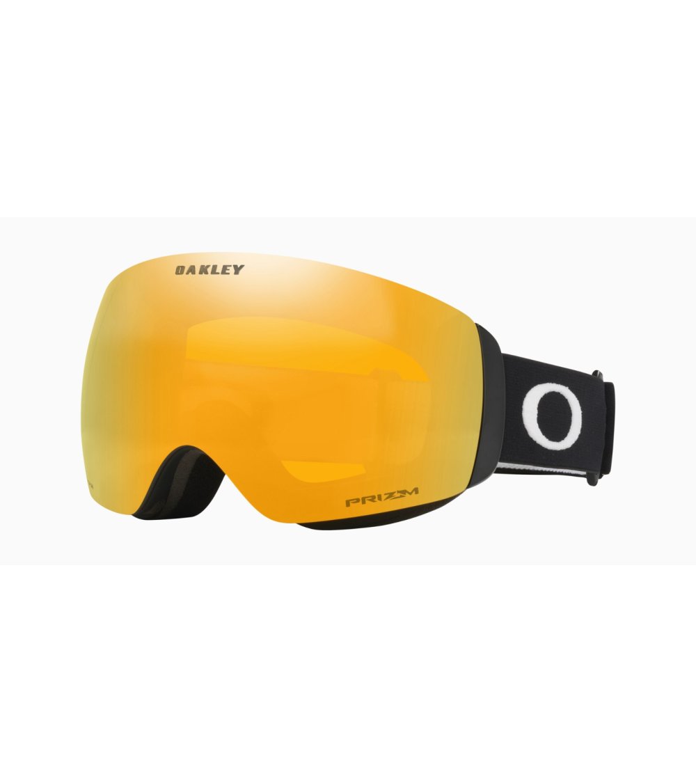 Oakley Flight Deck ski goggles with mirrored lens