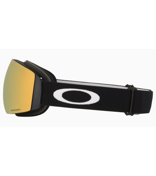 Oakley Flight Deck ski goggles with mirrored lens
