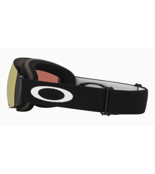 Oakley Flight Deck ski goggles with mirrored lens