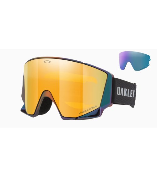 Oakley Flow Scape masque sportif avec lentille miroir