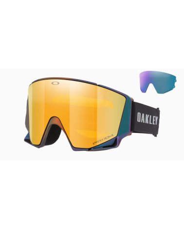 Oakley Flow Scape masque sportif avec lentille miroir